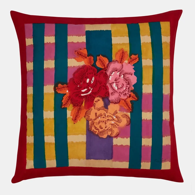 Ankara Mustard Square Pillow