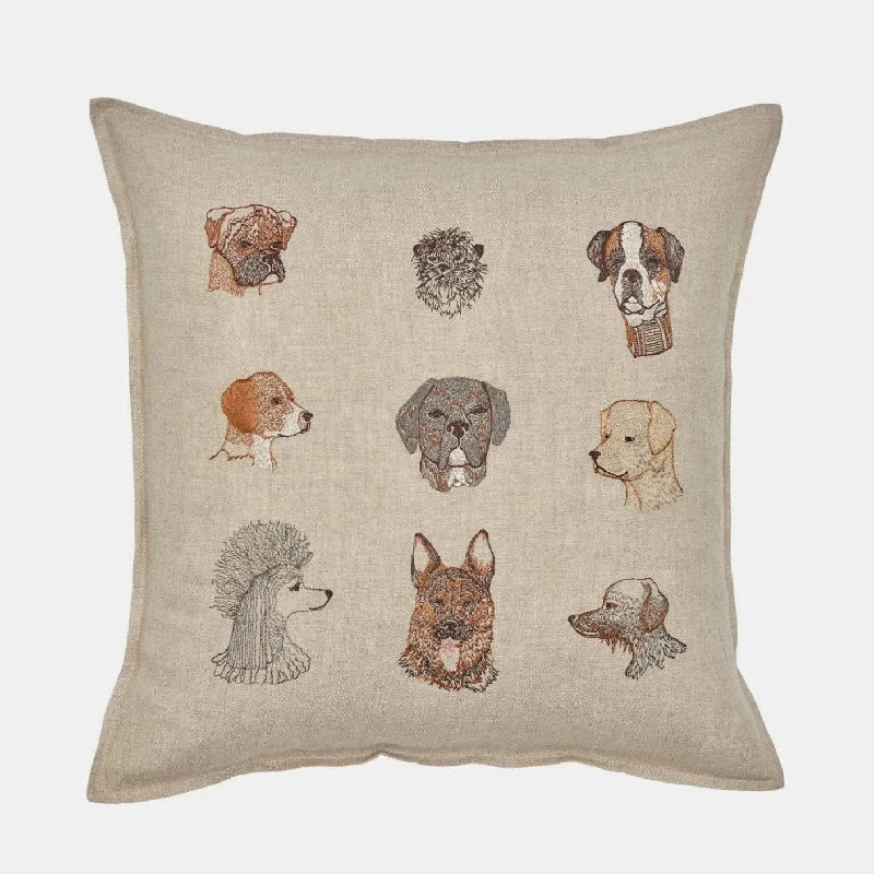 Dogs Square Pillow