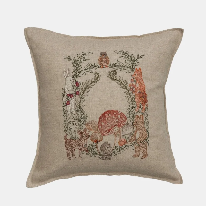 Enchanted Garden Square Pillow