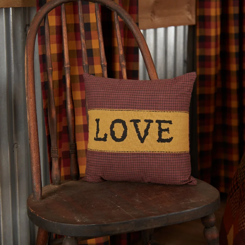 Heritage Farms Love Pillow 12x12