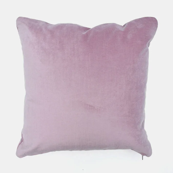 McKenzie Lilac Velvet Square Pillow