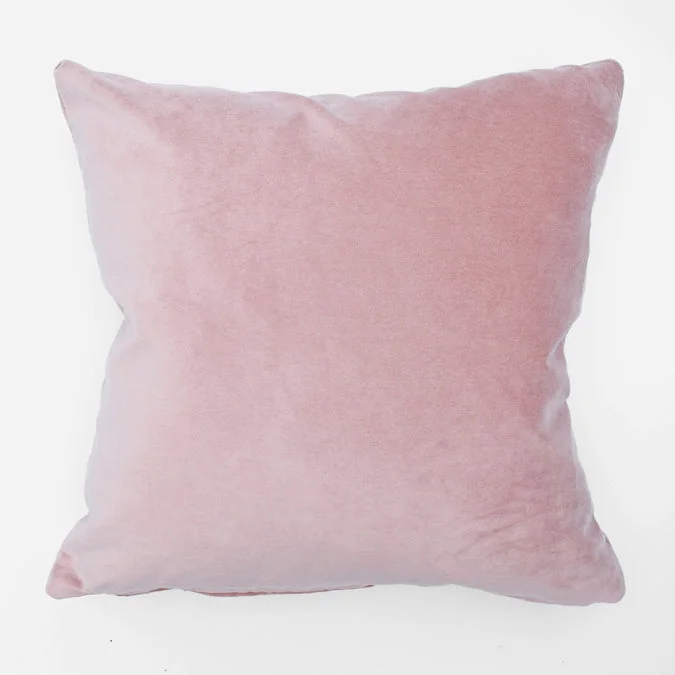 Sanibel Dahlia Velvet Square Pillow