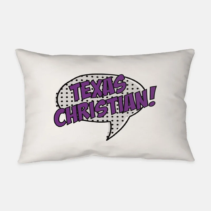 TCU, College! Pillow