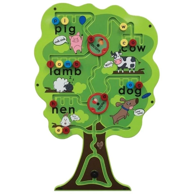 Alphabet Tree Activity Wall Toy