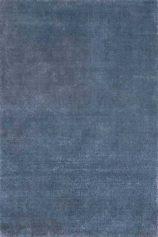 Arrel Speckled Wool-Blend Rug | Denim