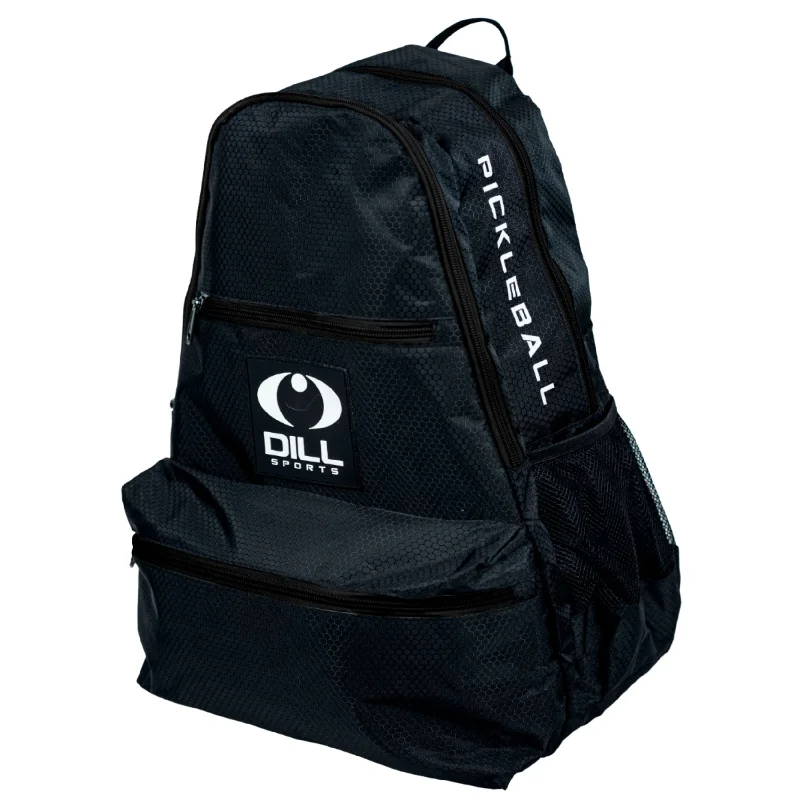 Dill Sports Pickleball Black Backpack