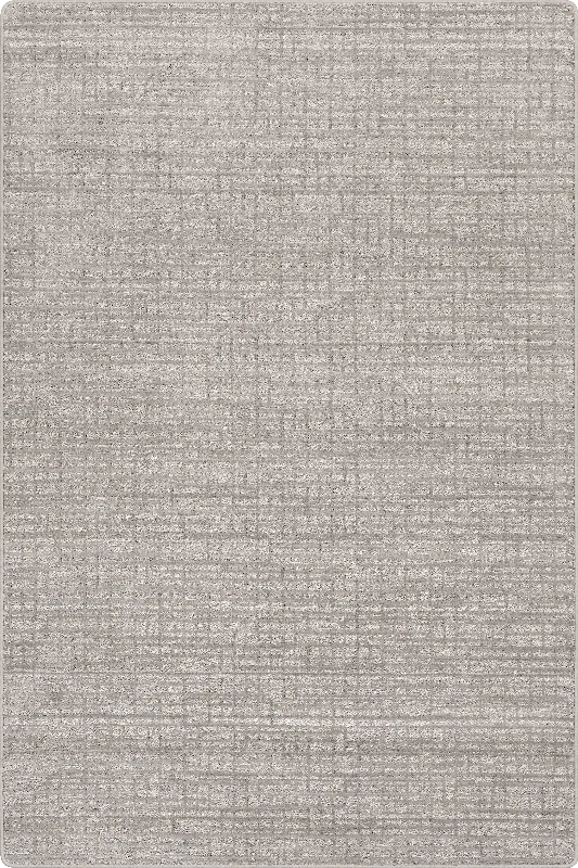 Caracara Crosshatch Custom Rug | Grey Beige