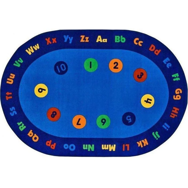 Circletime Early Learning Oval Rug Factory Second