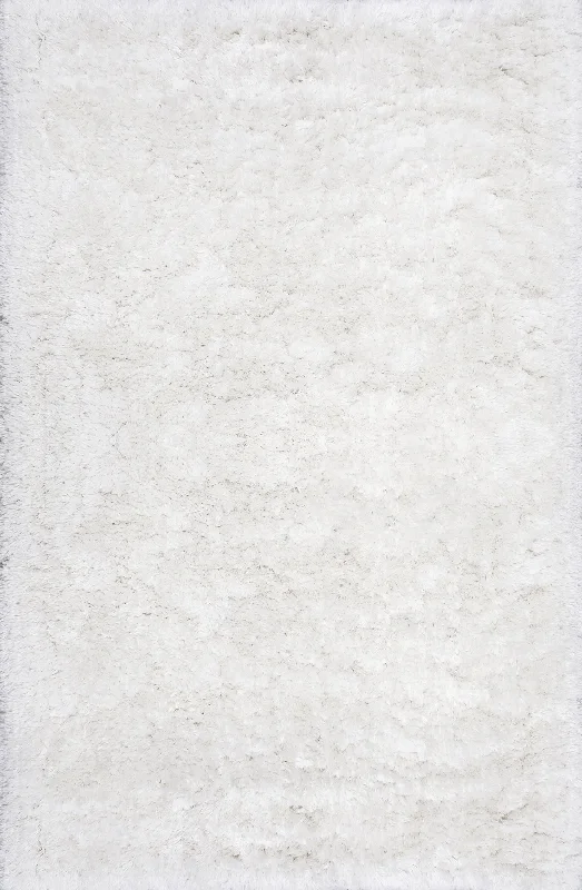 Fluffy Speckled Shag Rug | Ivory