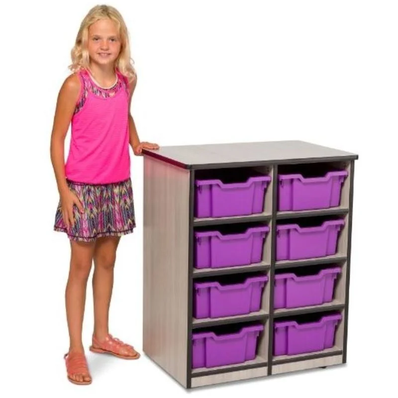 Gressco Double Unit Mobile Classroom Organizer