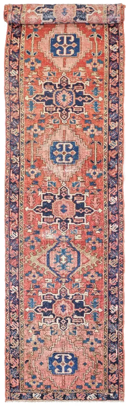 Vintage Heriz Handwoven Tribal Rug, J69163