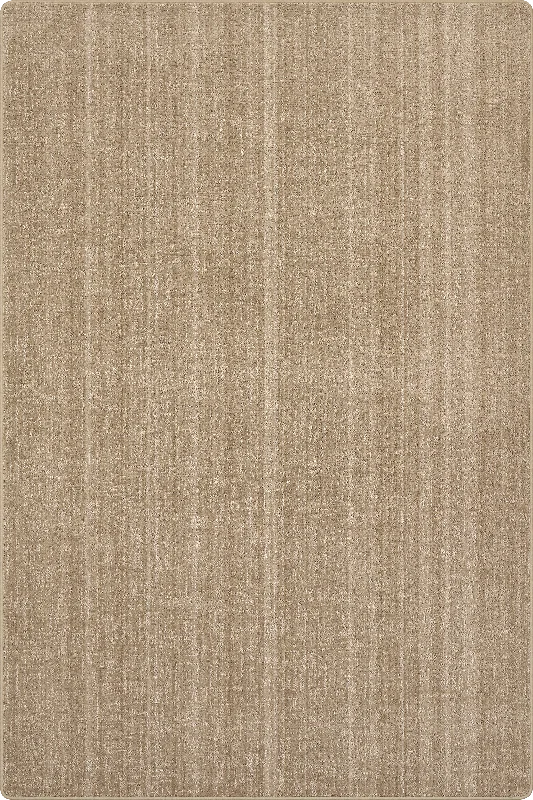 Mockingbird Textured Custom Rug | Light Brown