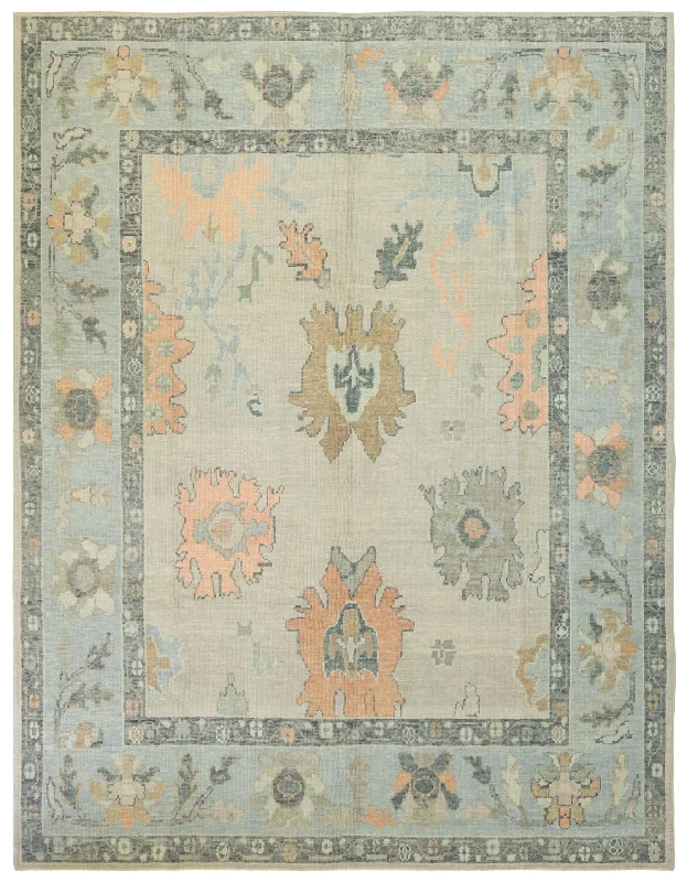 Oushak Handwoven Traditional Rug, J73012