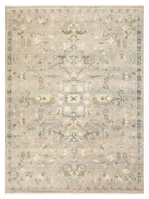 Oushak Handwoven Transitional Rug, J72987