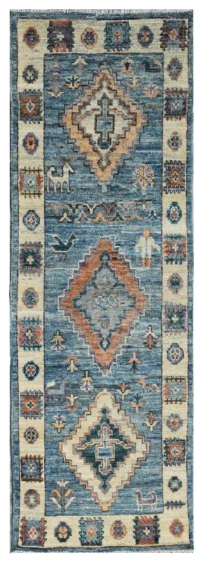 Oushak Handwoven Tribal Rug, J73931