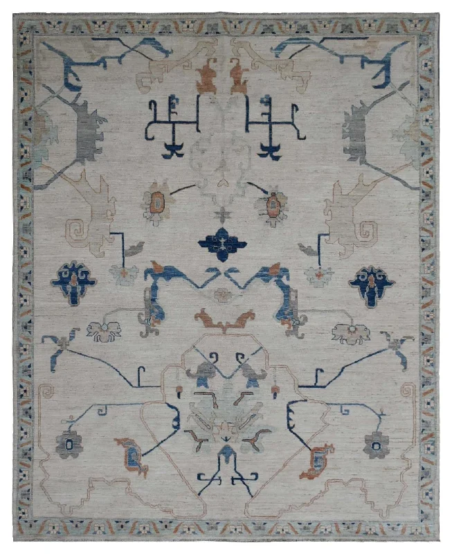 Oushak Handwoven Tribal Rug, J73934