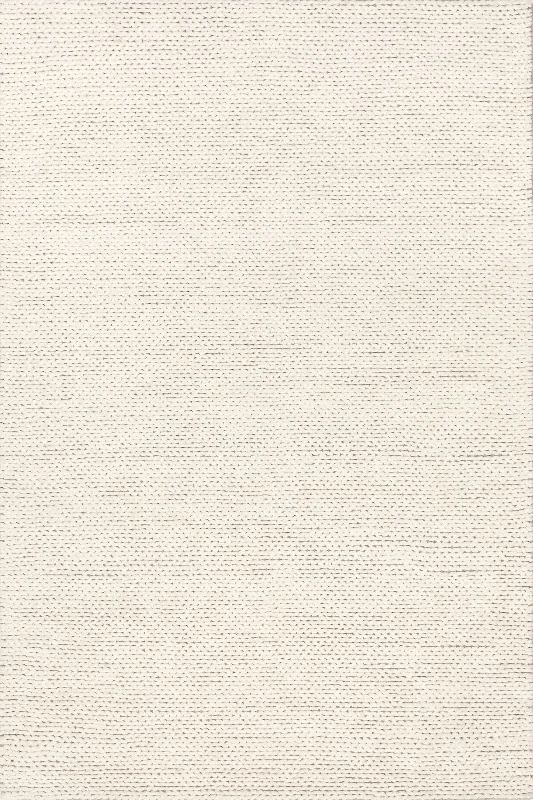 Softest Knit Wool Rug | Off White