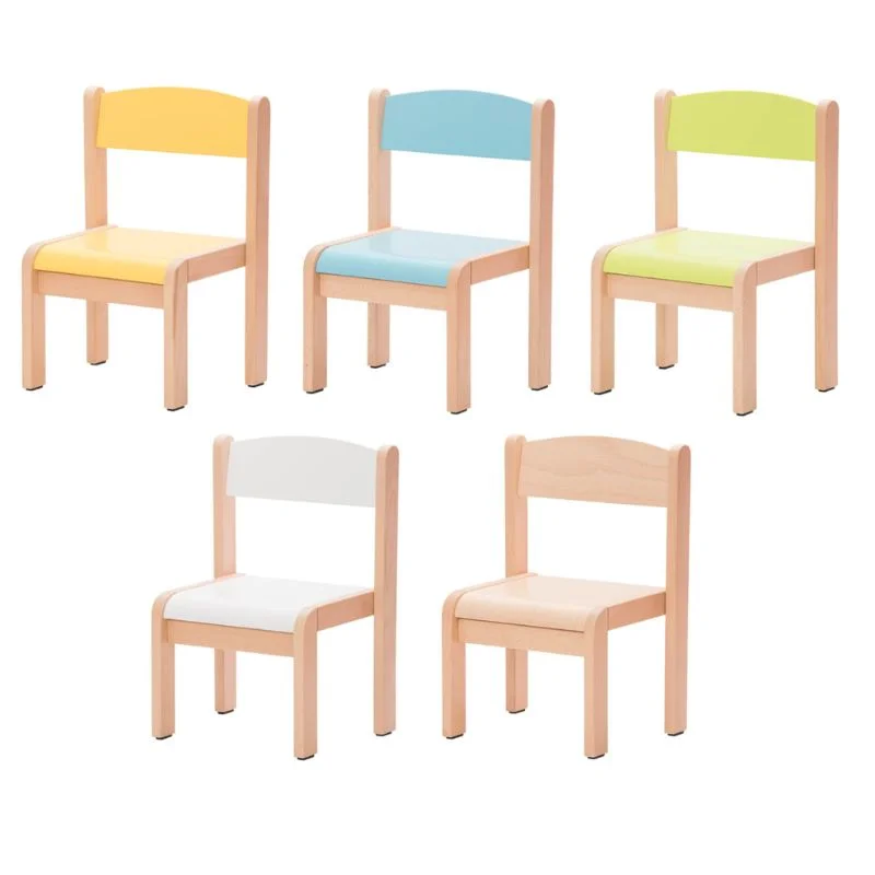 Stackable Children's Wood Chairs by NOVUM