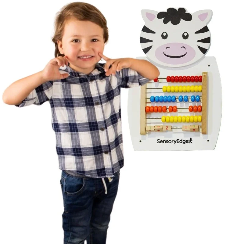 Zebra Counting Activity Wall Toy