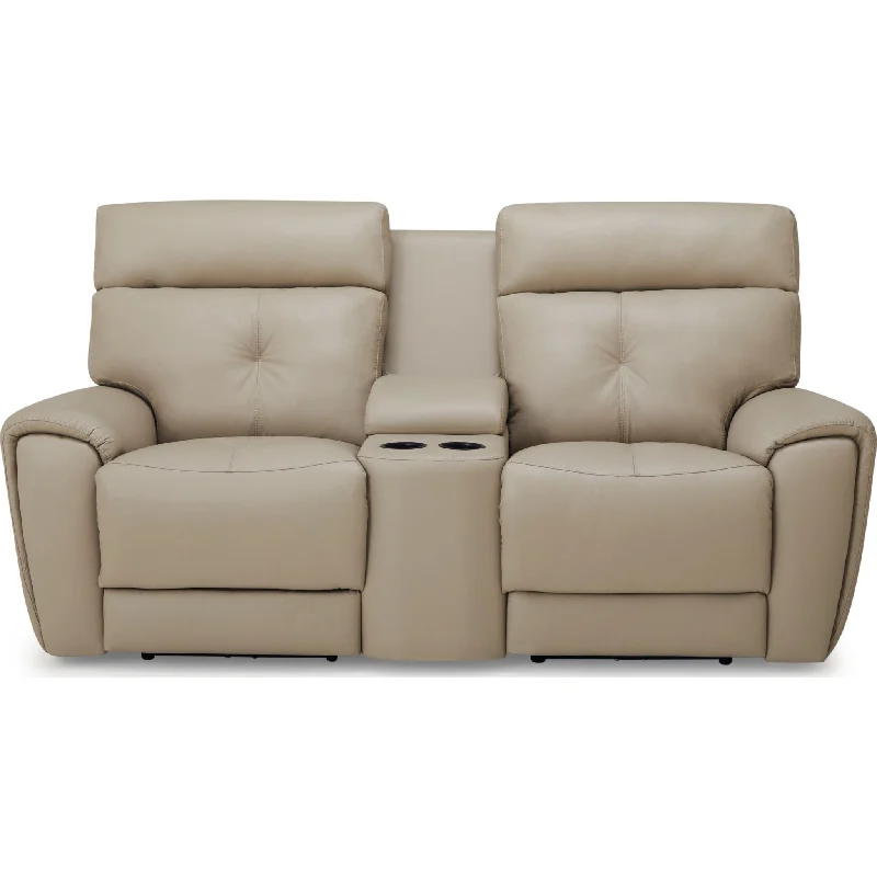 Aedon Power Reclining Loveseat with Headrest and Lumbar - Bali Harvest