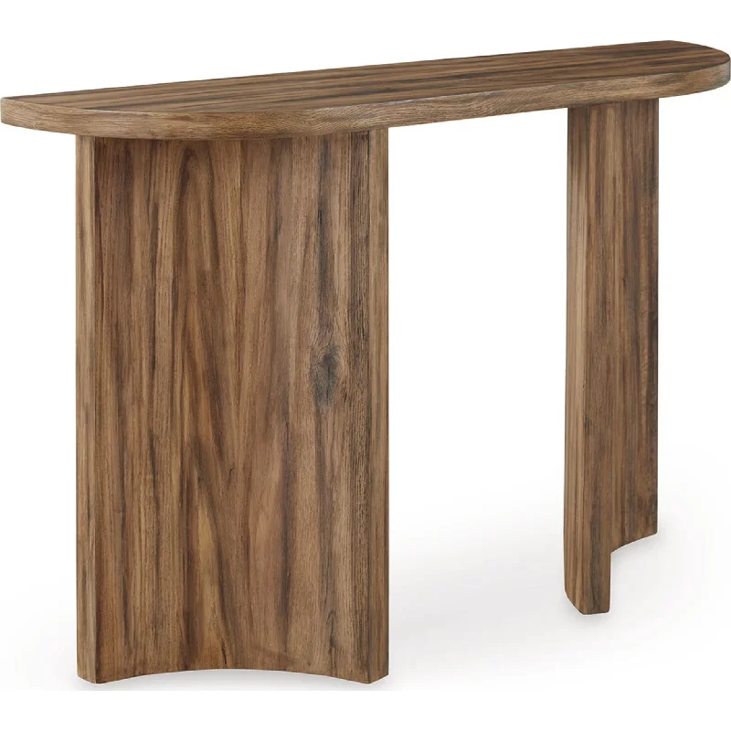 Austanny Sofa Table - Warm Brown