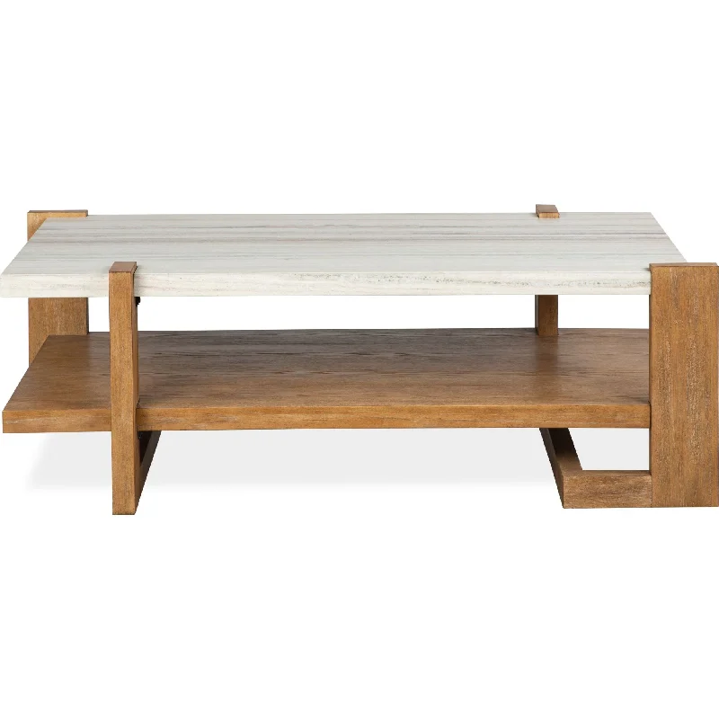 Carrington Coffee Table - Honey Wheat