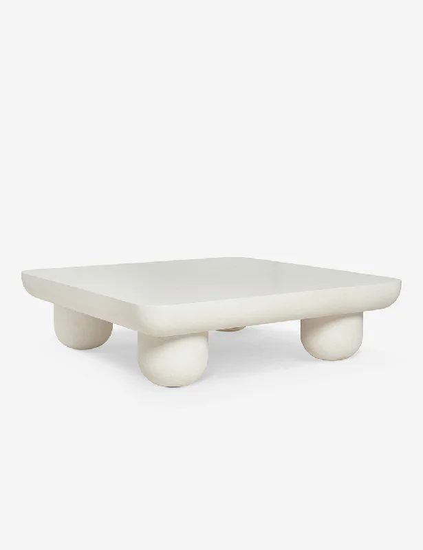 Clouded Square Coffee Table by Sarah Sherman Samuel