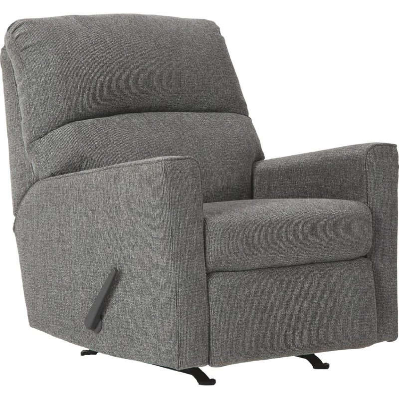 Dalhart Rocker Recliner - Charcoal