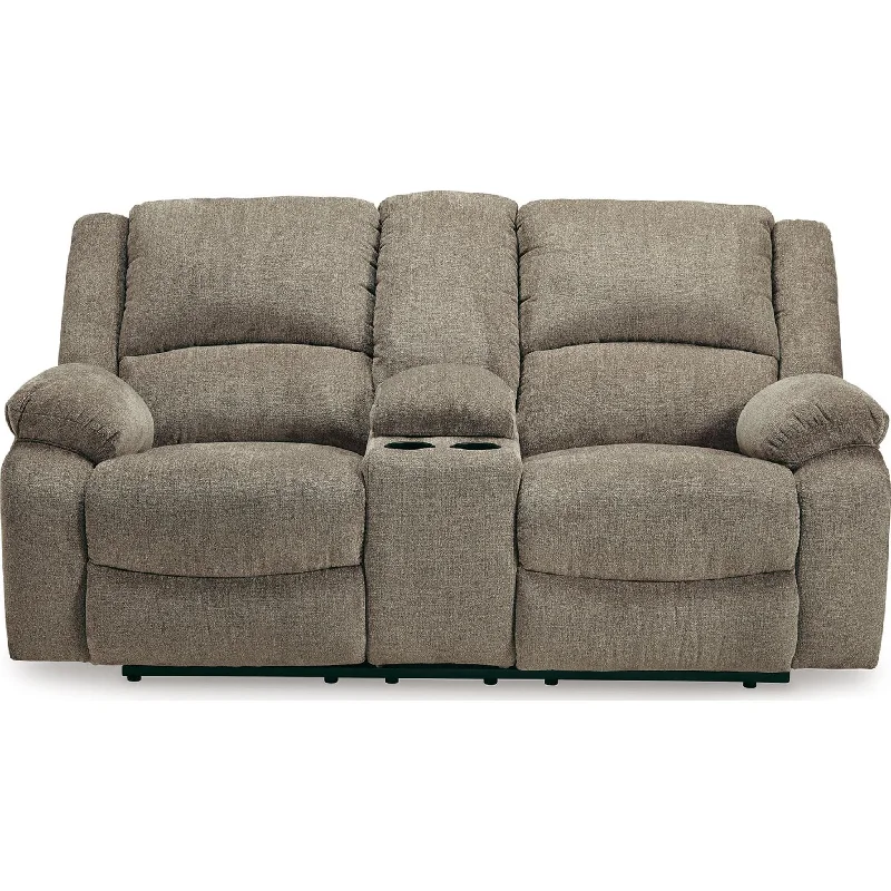 Draycoll Power Reclining Loveseat with Console