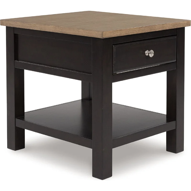 Drazmine End Table - Brown