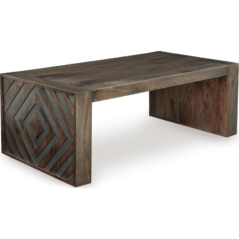 Dreggan Coffee Table - Brown