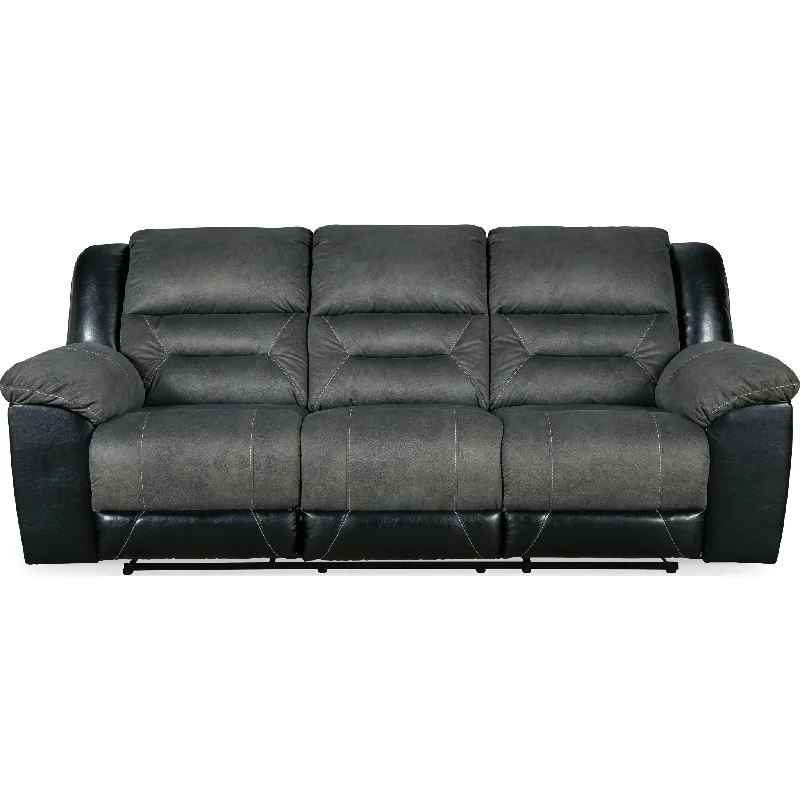 Earhart Reclining Sofa - Slate