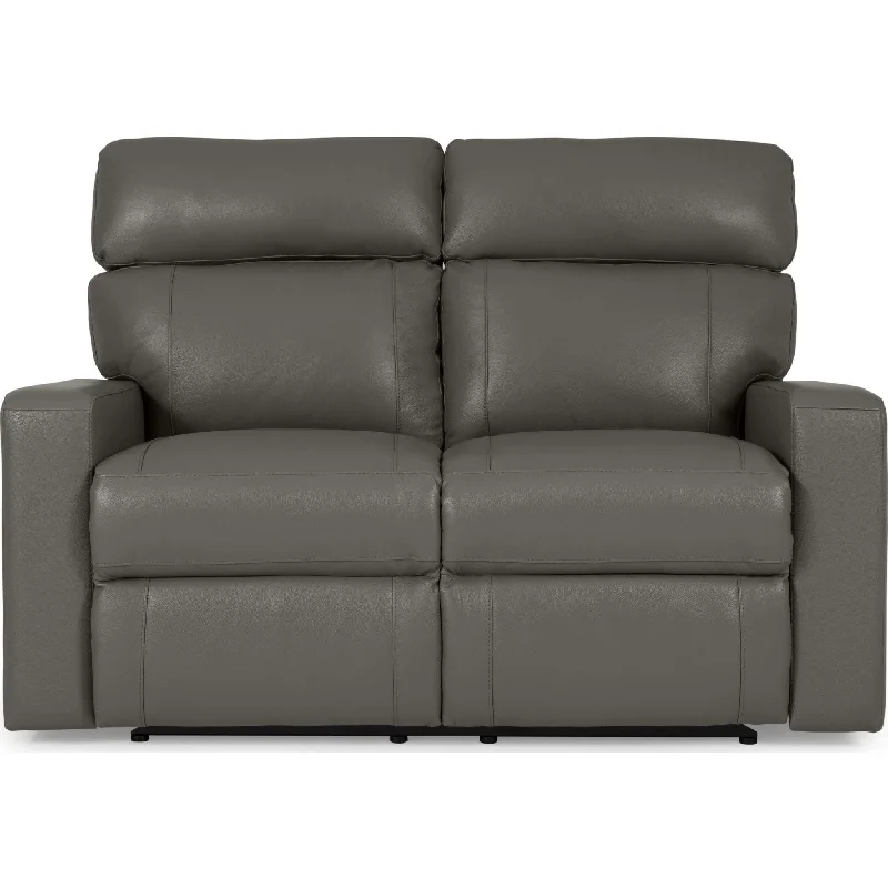 Fairbrook Power Reclining Loveseat With Power Headrest - Tanner Seal