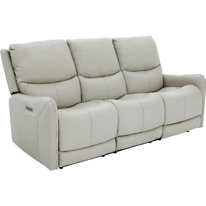 Florence Power Reclining Sofa - Rainier Ivory