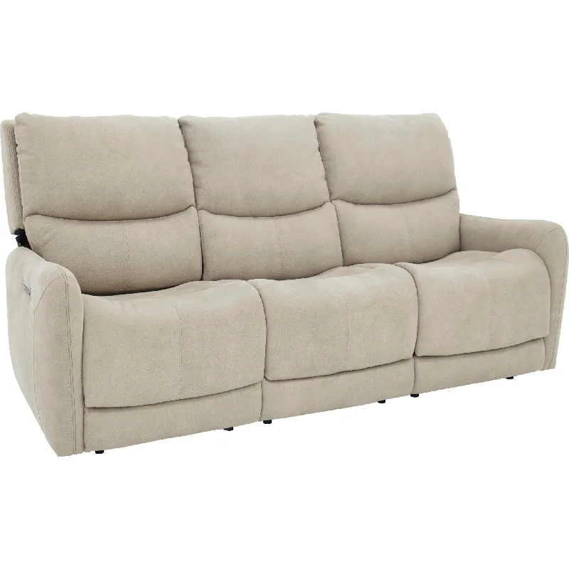 Florence Power Reclining Sofa - Stonewash Dune