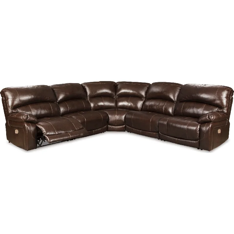 Hallstrung 5 Piece Power Reclining Sectional