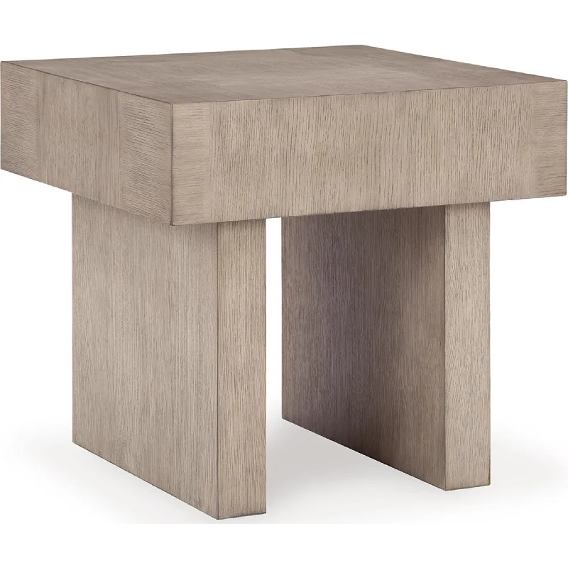 Jorlaina End Table - Light Grayish Brown