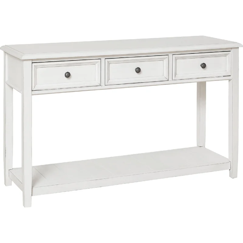 Kanwyn Sofa Table - Whitewash