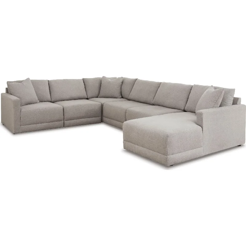 Katany 6 Piece Modular Sectional with Chaise