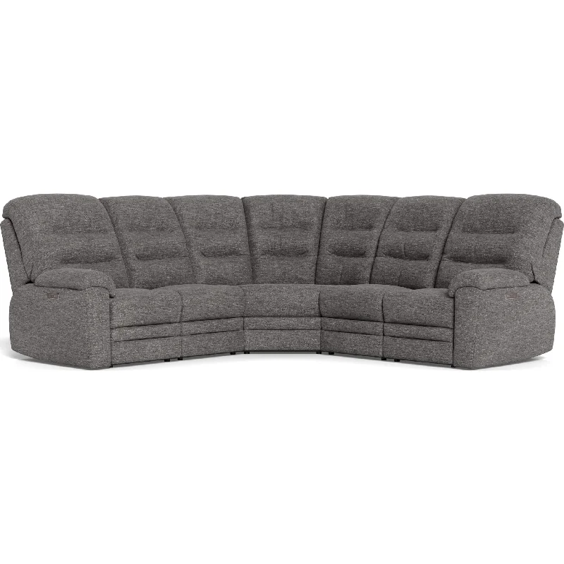 Keiran 5 Piece Power Reclining Sectional