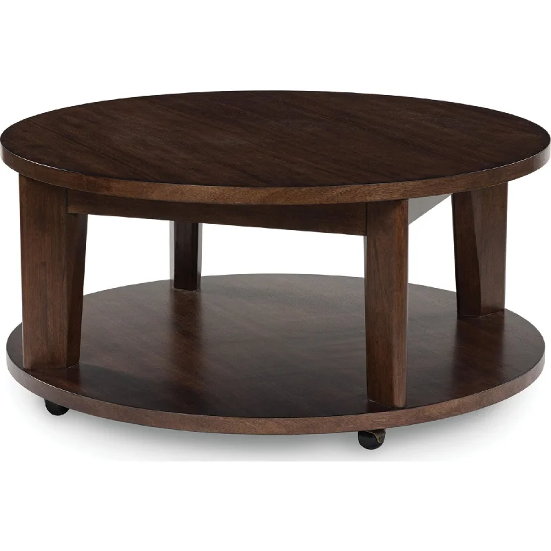 Korestone 2 Coffee Table - Dark Brown