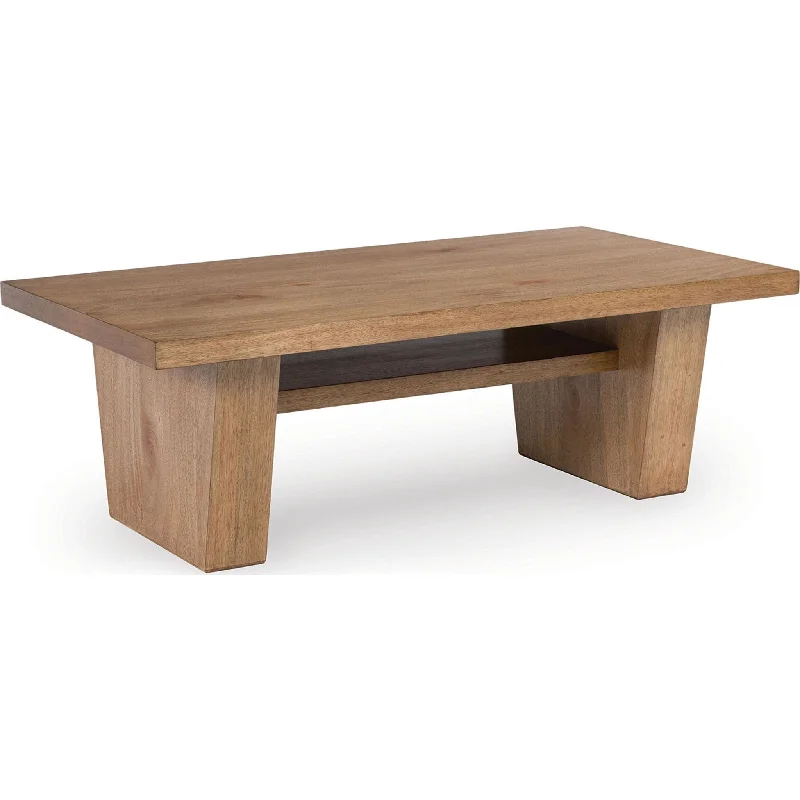 Kristiland Coffee Table - Light Brown