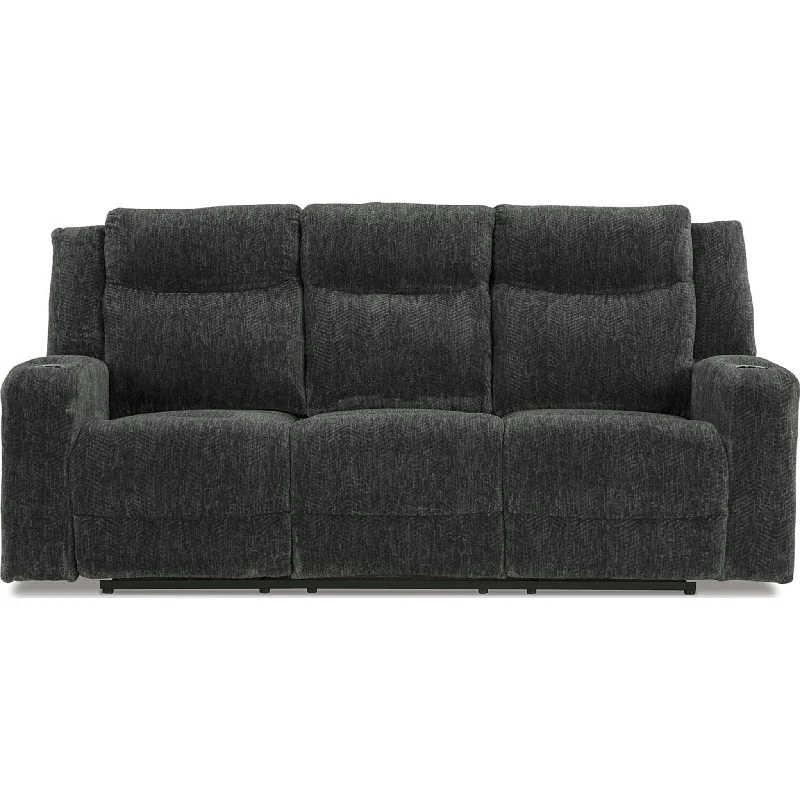 Martinglenn Power Reclining Sofa - Ebony