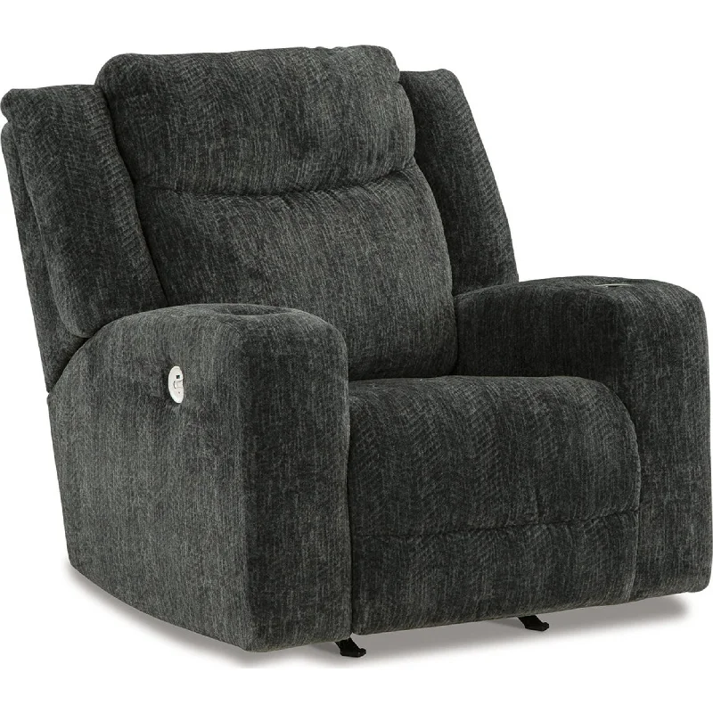 Martinglenn Power Rocker Recliner - Ebony