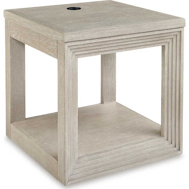 Marxhart End Table - Bisque