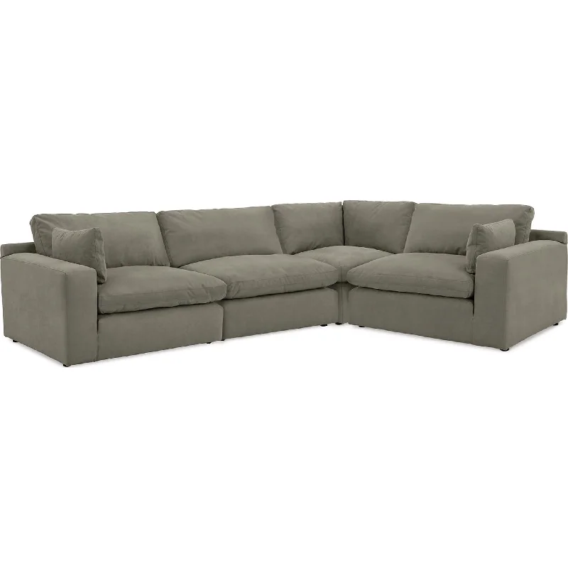 Next-Gen Gaucho 4 Piece Sectional - Putty