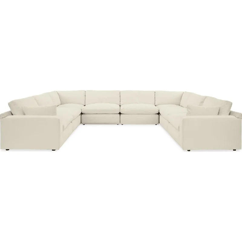 Next-Gen Gaucho 8 Piece Sectional - Chalk