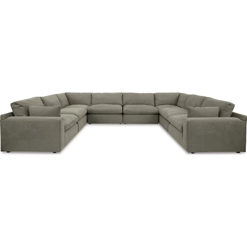 Next-Gen Gaucho 8 Piece Sectional - Putty