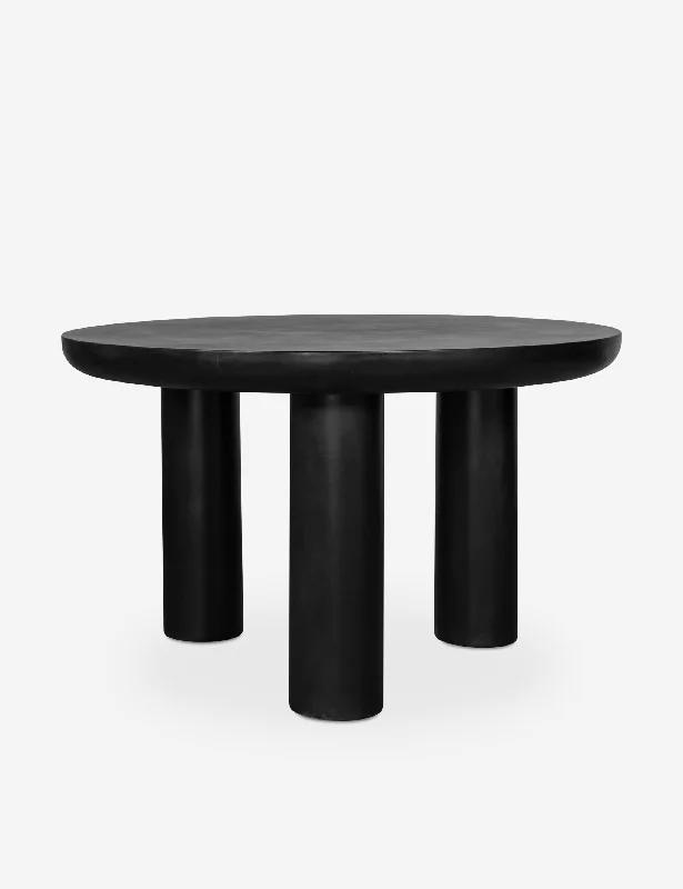 Peagan Indoor / Outdoor Round Dining Table