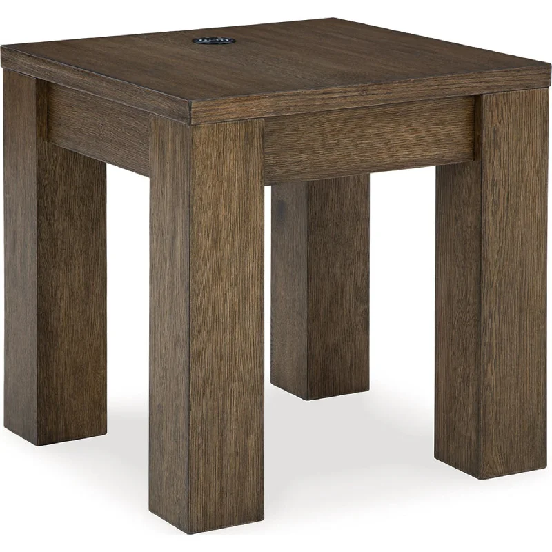 Rosswain End Table - Warm Brown